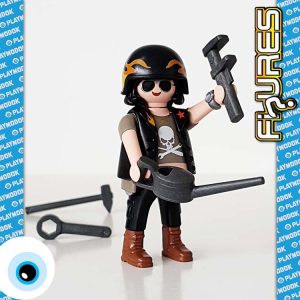 Playmobil Figures Serie 13 - Biker / Motercycle Mecanic