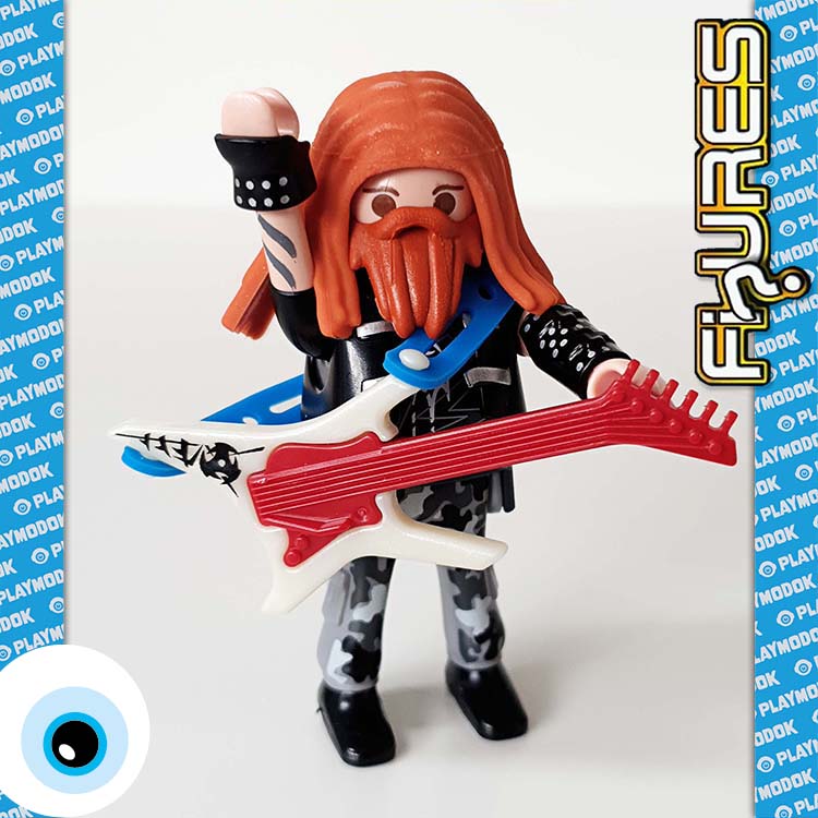 Playmobil Figures Serie 18 - Gitarist