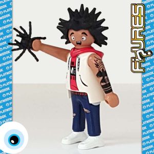 Playmobil Figures Serie 21 Tattoo Puber met Spin