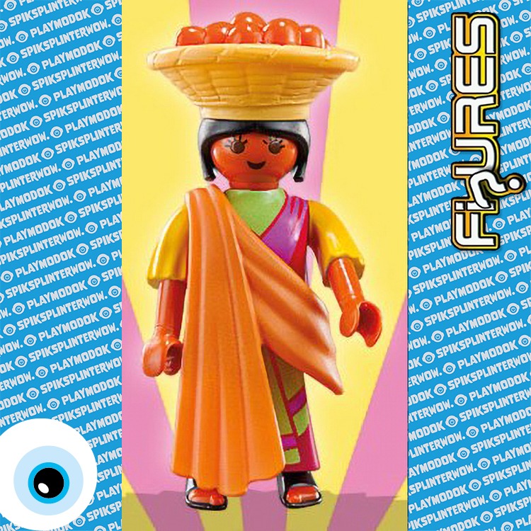 Playmobil Figures Serie 5 - Marktvrouw