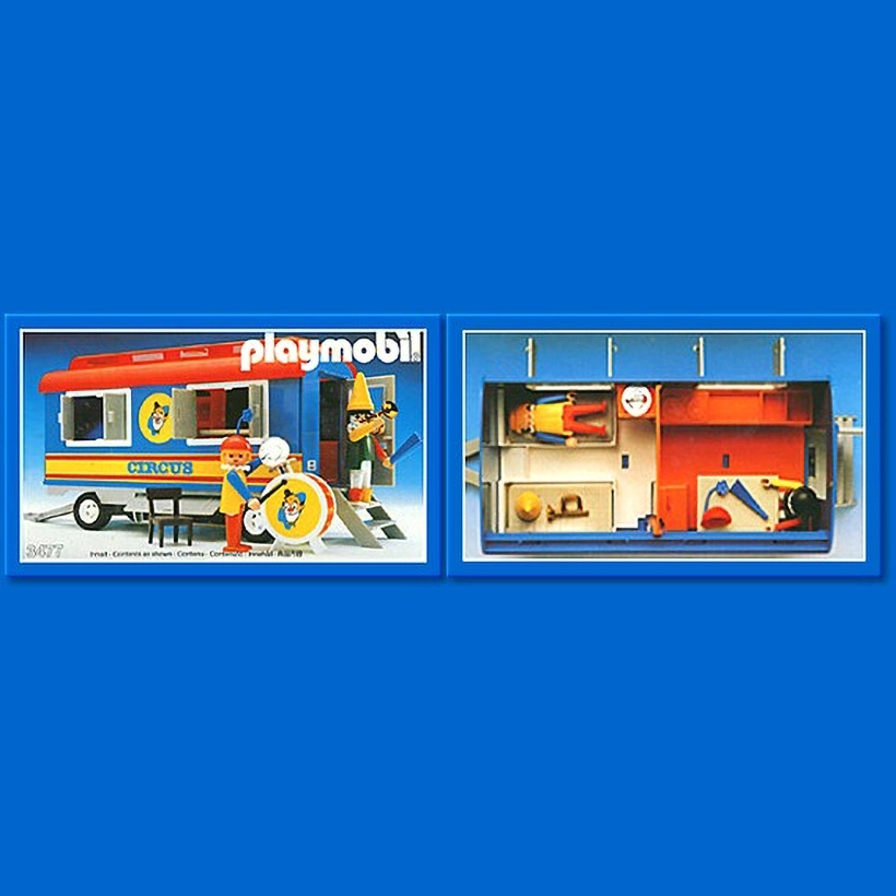 Playmobil 3477 Circusclowntrailer