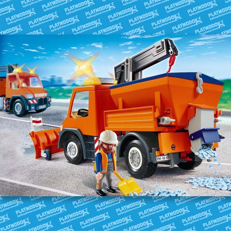 Playmobil 4046 Strooiwagen sneeuwruimer