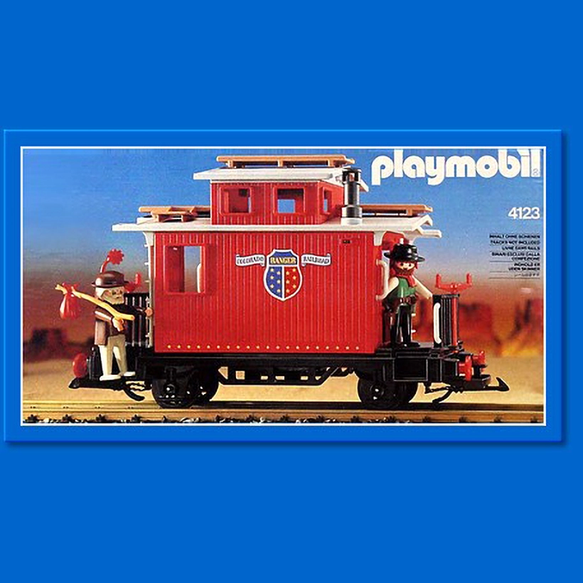 Playmobil 4123 Ranger Caboose
