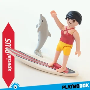 Playmobil 5372 Surfer Met Dolfijn