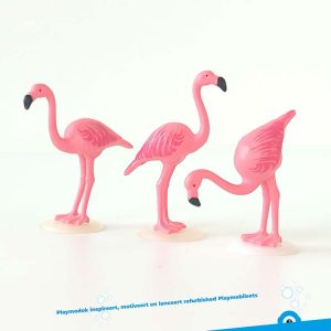 Playmobil 7432 3 Roze Flamingo's