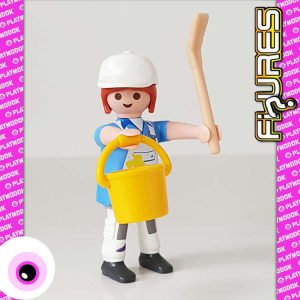 Playmobil Figures Serie 16 - Schilder Mama Klusjes Vrouw Dame