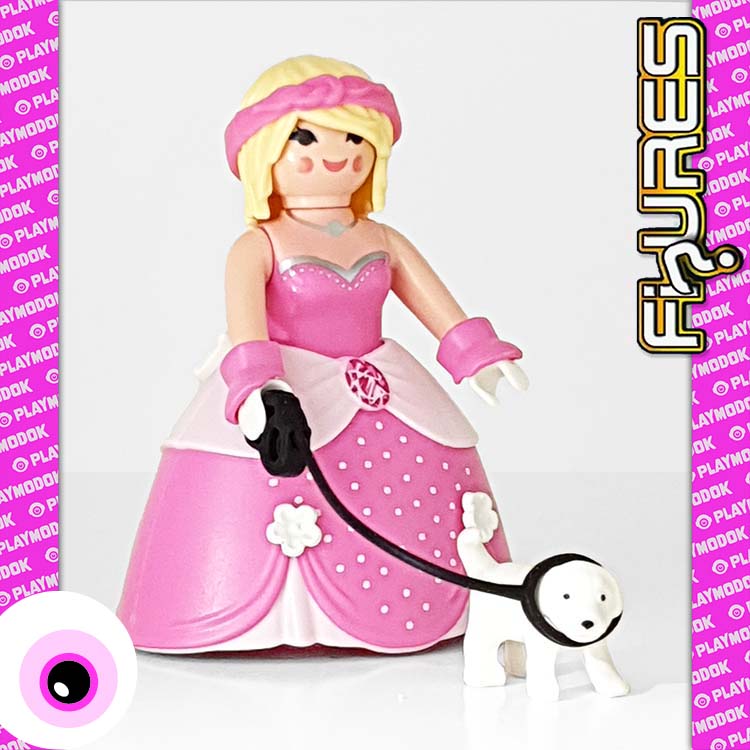 Playmobil Figures Serie 17 - Kakdame Met Hond