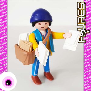 Playmobil Figures Serie 18 - Postbode