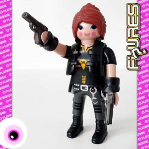Playmobil Figures Serie 22 Undercover Vrouwelijke Politie Agente Stoere Krachtige Vrouw
