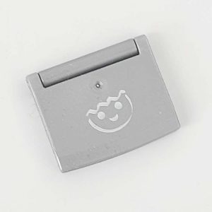 Laptop met Playmobil logo
