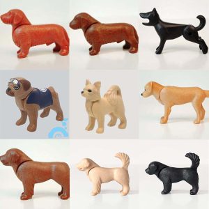 Teckel, Labrador Retriever, Duitse herder, Chihuahua, Pakkum. Bull Dog – 04
