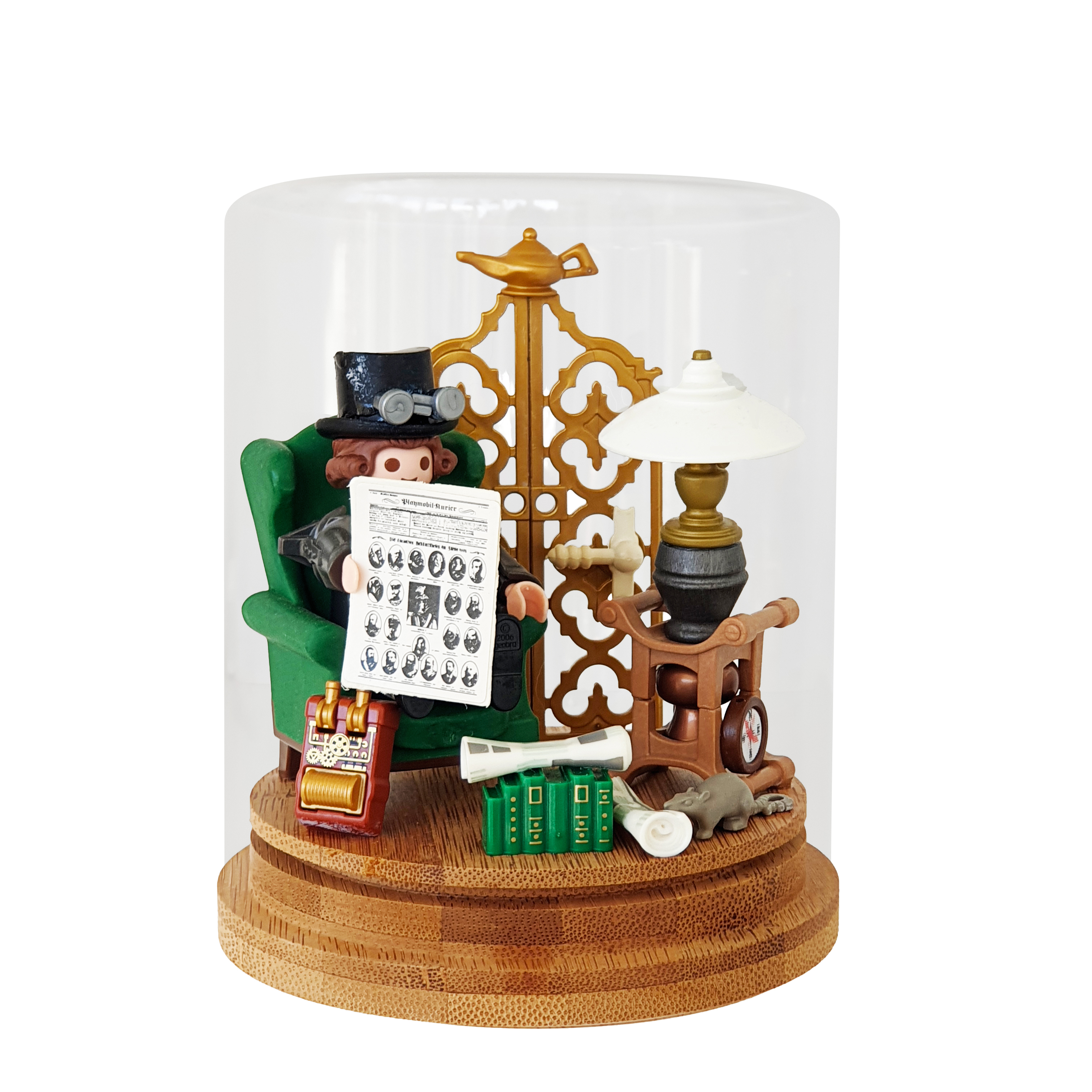 Playmobil Kunst in Stolp “De Enigma Code”