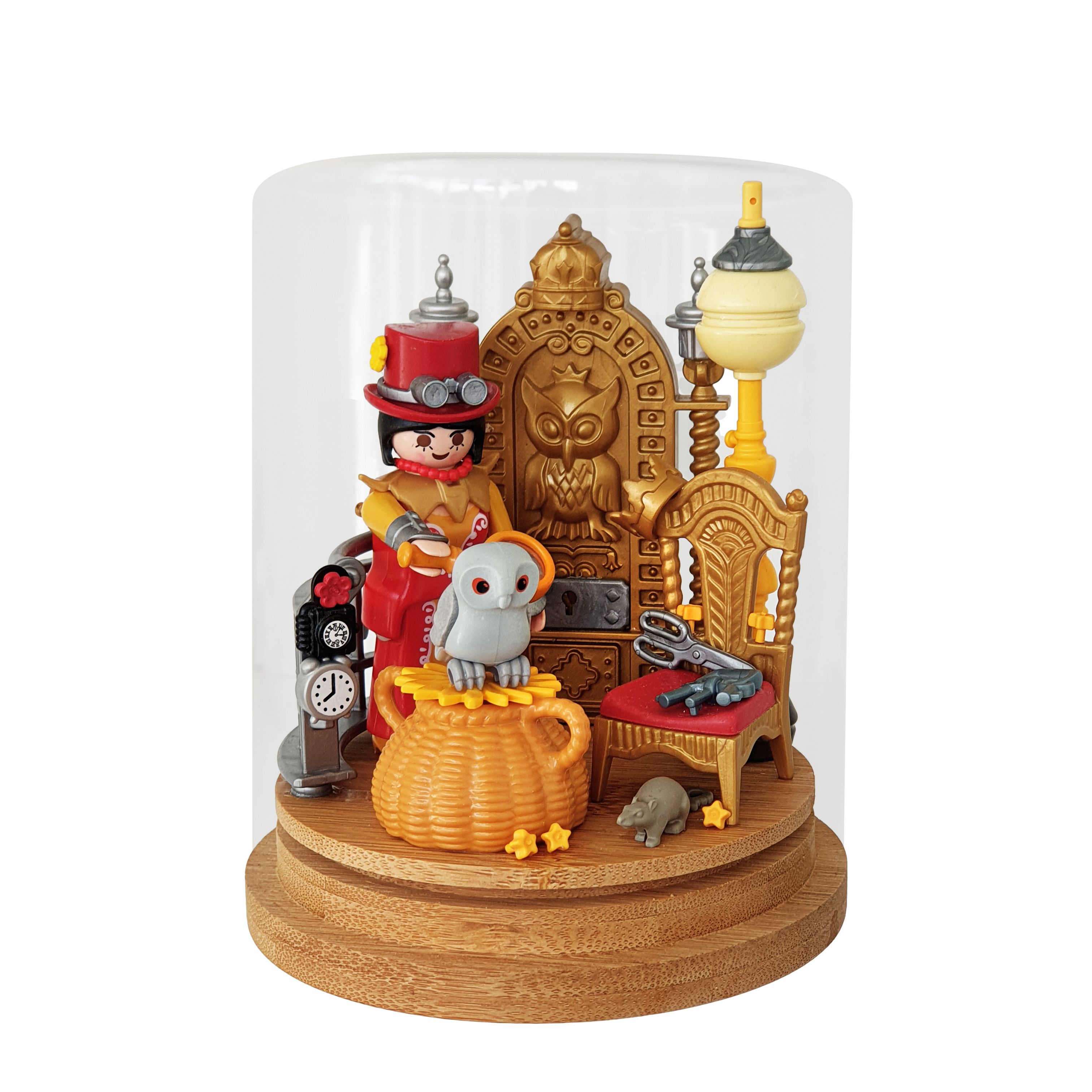 Playmobil Kunst in Stolp “Gold Wizard Lady”