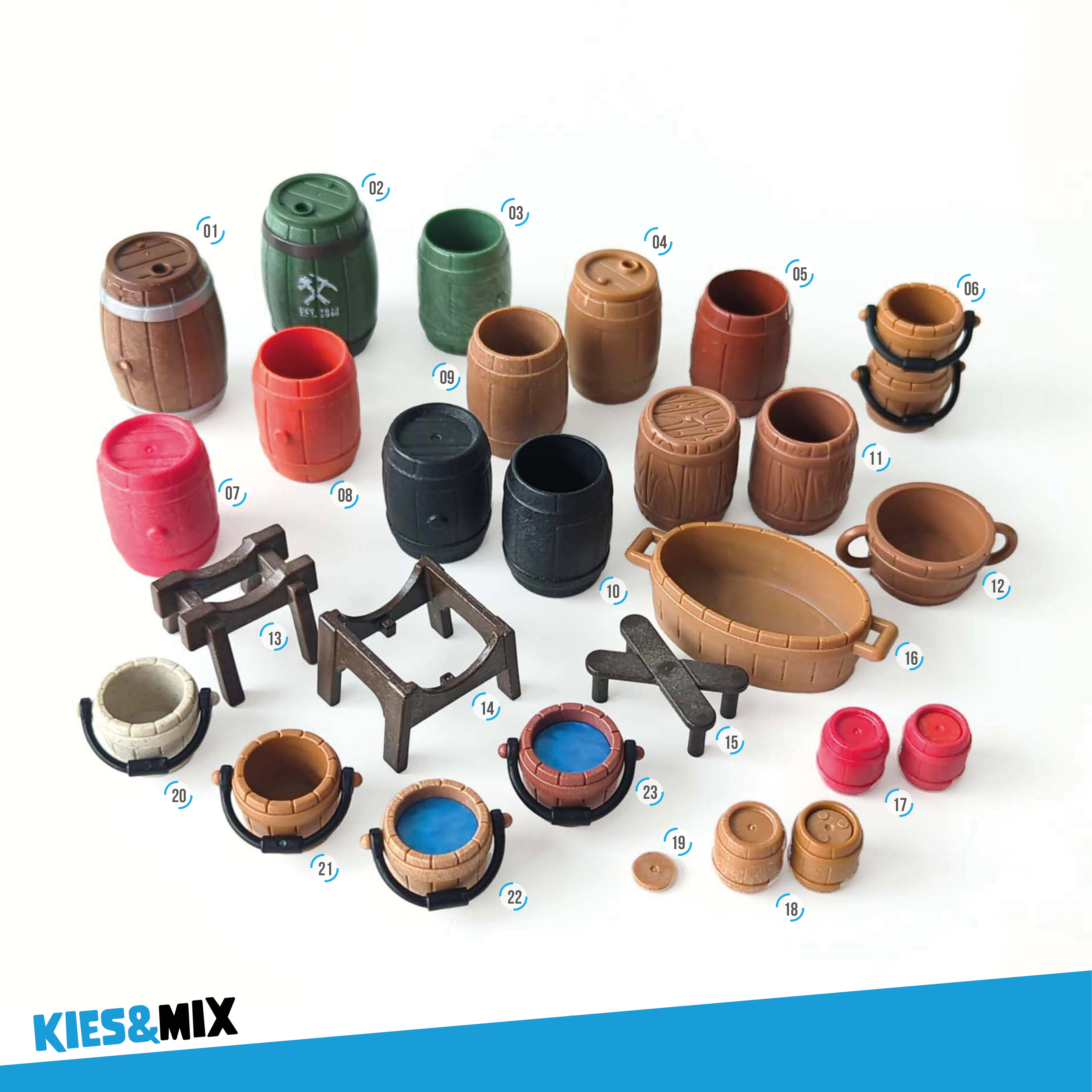Houten Emmer Water Drums Vat Bier Voorraad Ton