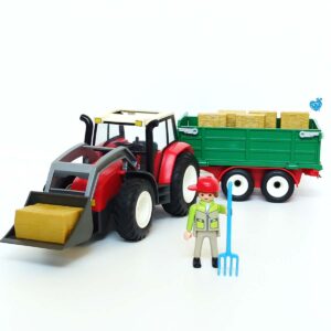 Playmobil 4496 Tractor Met Aanhanger
