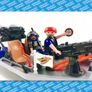 Playmobil 4845 Schattenjagers met boot en kanon