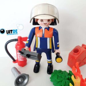 Playmobil Vrouw met volledige uitrusting