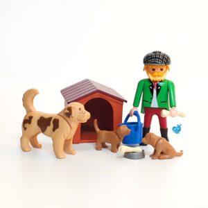 Playmobil 3005 Opa met Hond en Puppy's