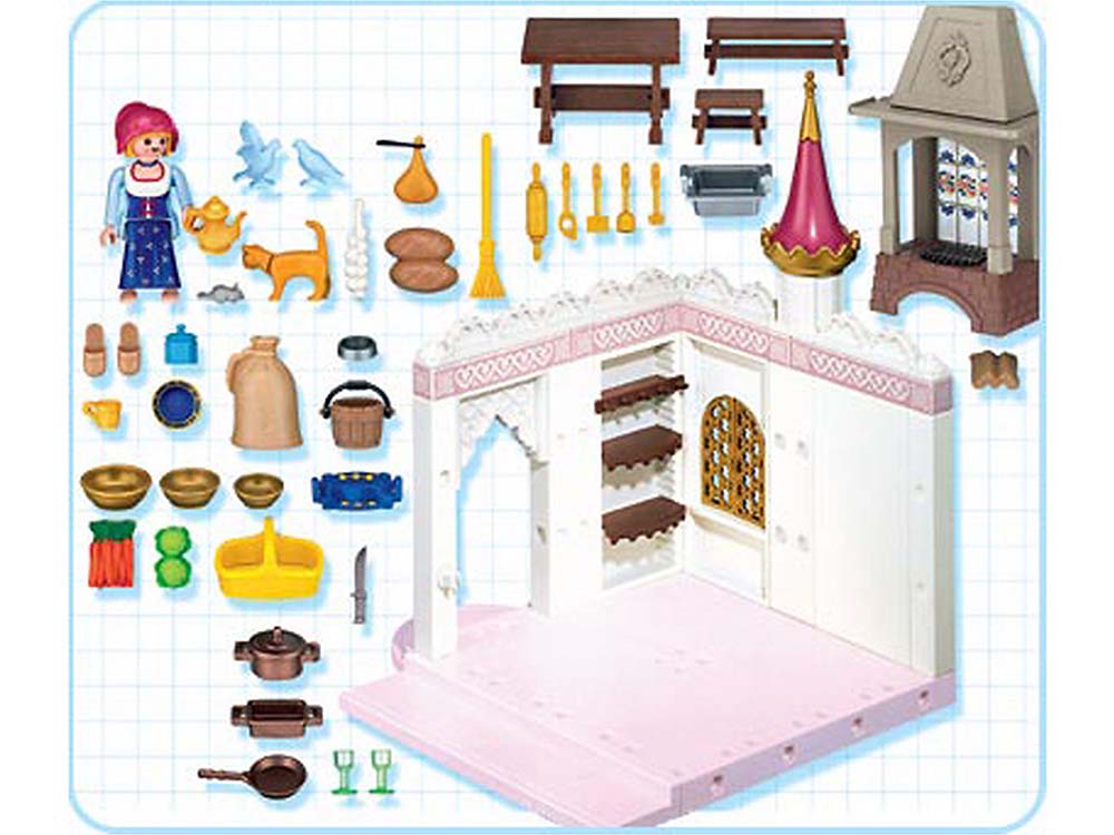 Playmobil 4251 Prinsessen Keuken incl. Doos - Afbeelding 2