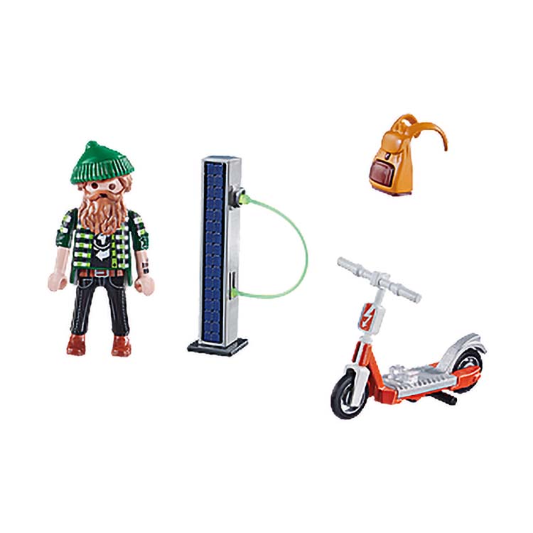 Playmobil 70873 Man met E-Scooter