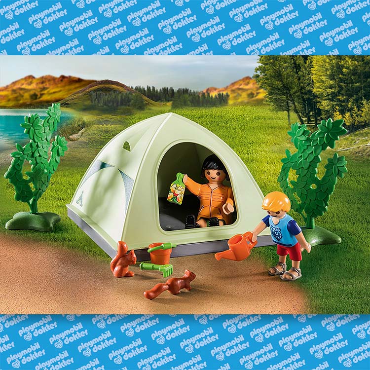 Playmobil Family Fun 71424 Camping avec accessories