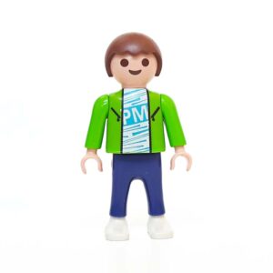 Playmobil Kind Jongen Lange Broek Blauw – Pittige Dani