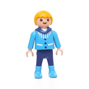 Playmobil Kind Jongen Lange Broek Blauw – Energieke Joep