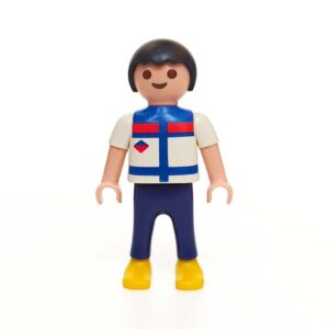 Playmobil Kind Jongen Lange Broek Blauw – Sterke Daniël