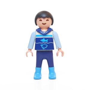 Playmobil Kind Jongen Lange Broek Blauw – Leuke Xavi