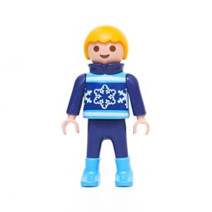 Playmobil Kind Jongen Lange Broek Blauw – Schattige Tobias