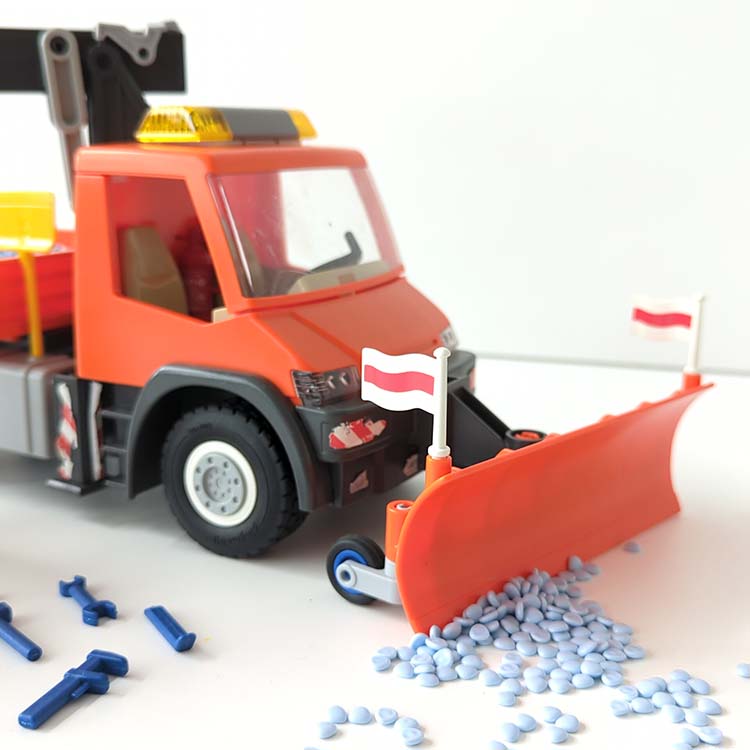 Playmobil 4046 Strooiwagen sneeuwruimer - Afbeelding 6