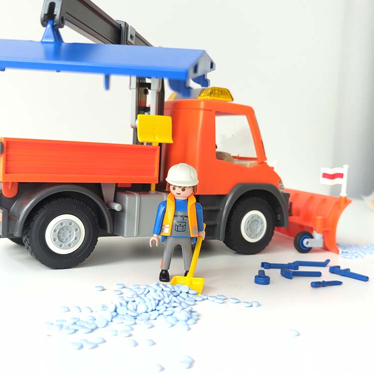 Playmobil 4046 Strooiwagen sneeuwruimer - Afbeelding 4