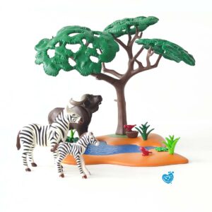 Playmobil 4828 Afrikaanse buffel met zebra’s