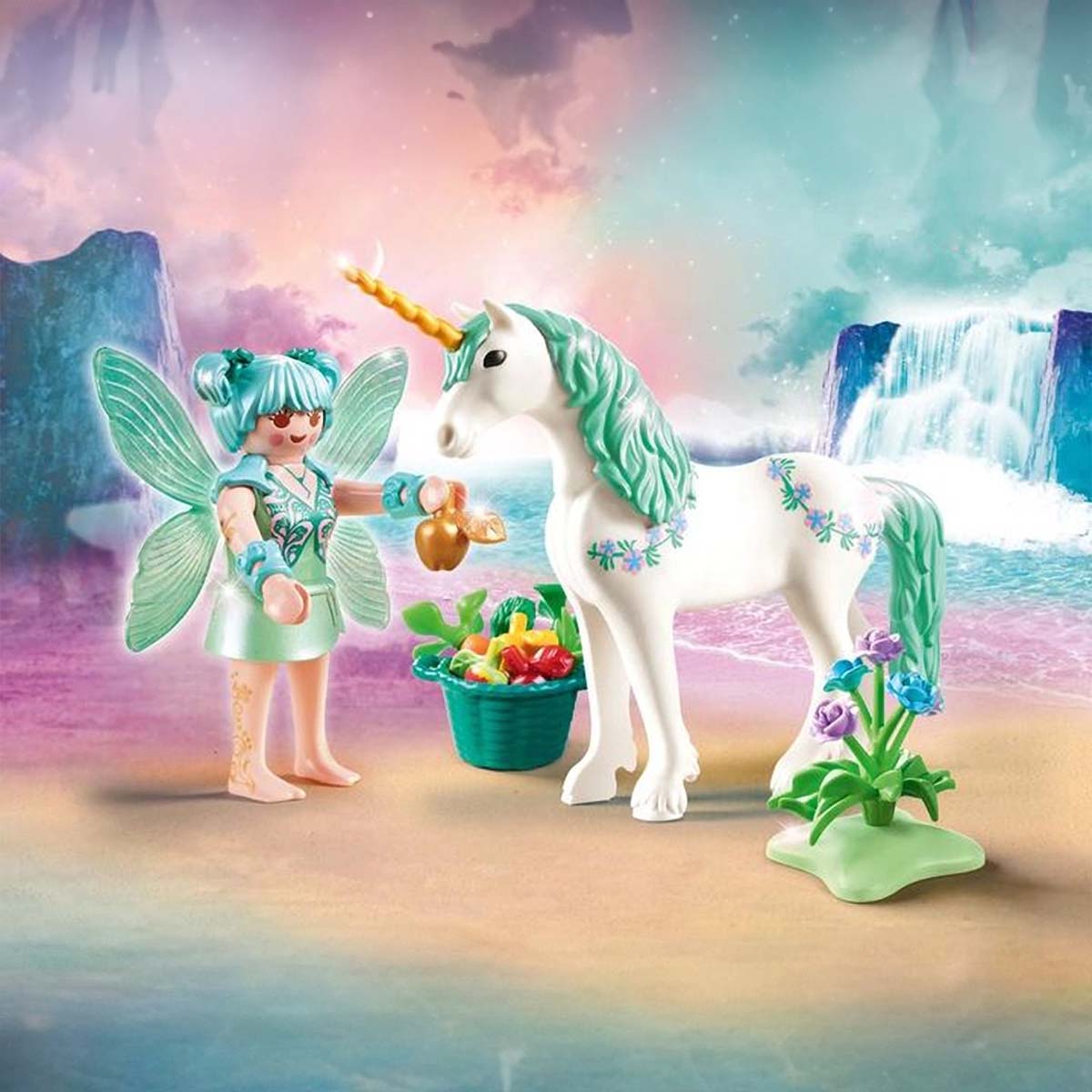 Playmobil 70655 Fee voeden met eenhoorn