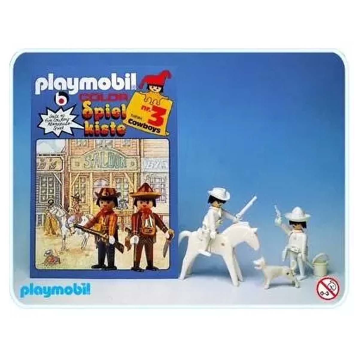 Playmobil 3623 Color nr. 3 – Cowboys