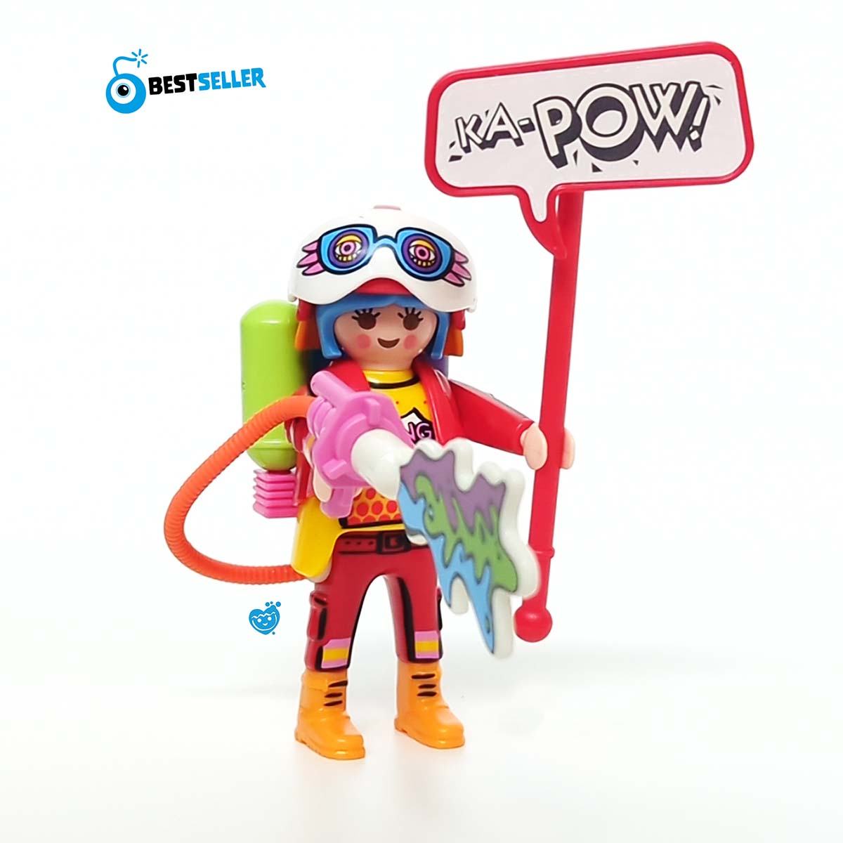 Playmobil 70478 Colorfighter Lady - Afbeelding 4