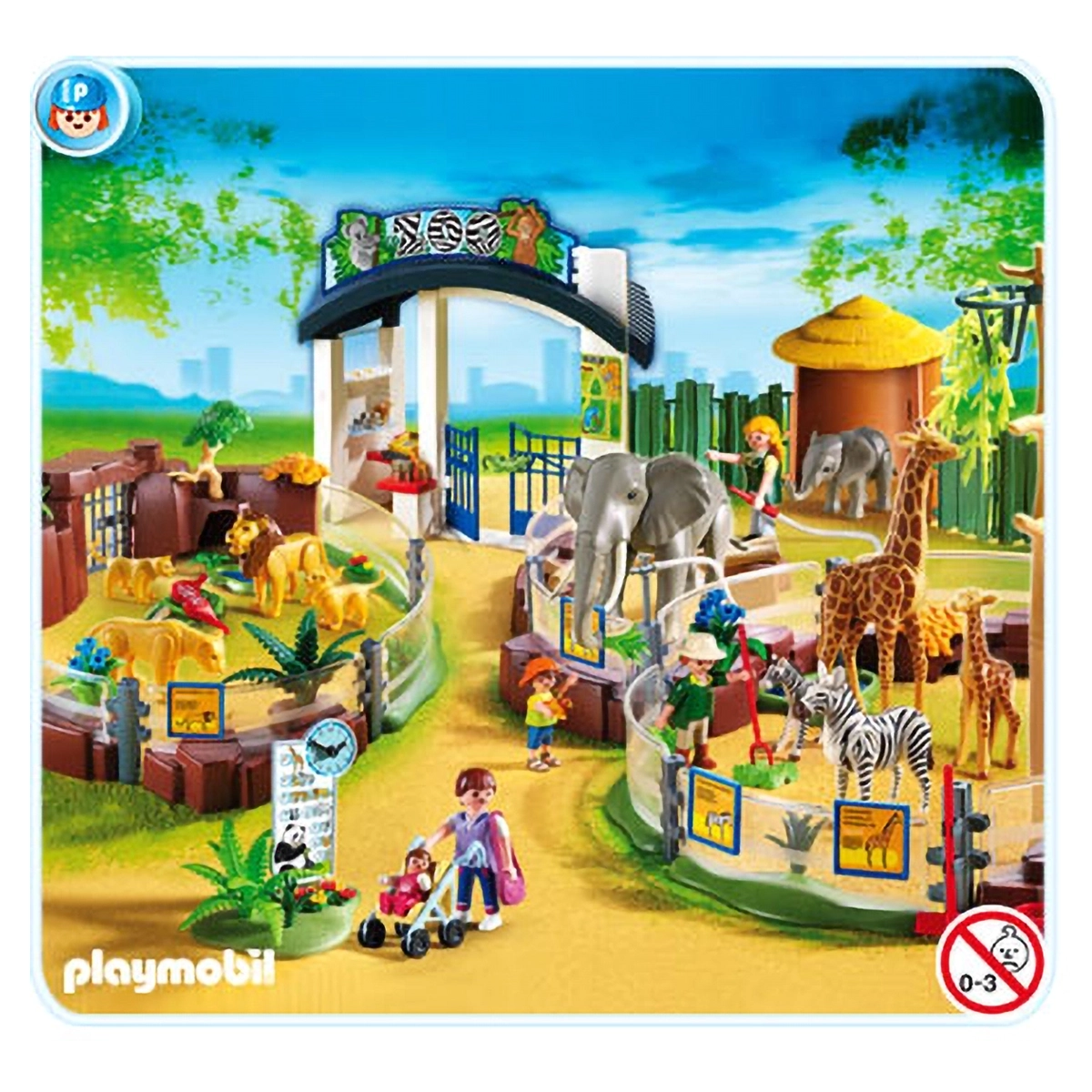 Playmobil 4850 Grote Dierentuin - incl Doos - Afbeelding 2