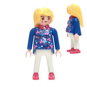 Playmobil Dame Vrouw Lang Groot Jong Oma Mama Zwanger Pubers Chinees – 06