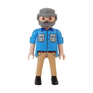 Playmobil Vader figuren Schilder, Indiaan, Steenrijk, Prins, Koning, Puber jongen, Knappe Onbereikbare Man en Opa