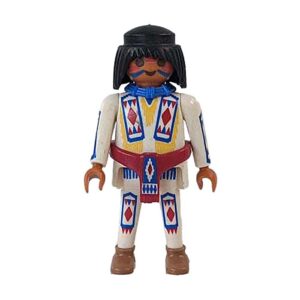 Playmobil Vader figuren Schilder, Indiaan, Steenrijk, Prins, Koning, Puber jongen, Knappe Onbereikbare Man en Opa