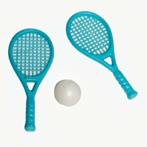 Tennis rackets met bal