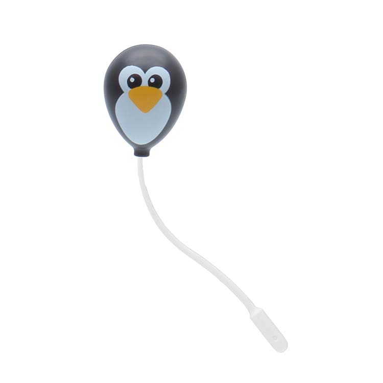 Feest verjaardag Playmobil Ballon met touw Pinguïn