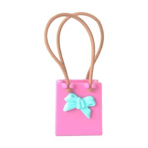 Tas, Geldzak, Buidel, Mandje, Deftige Shopper, Boodschappentas, Picknickmand Kind – 12 kleine schoudertas roze