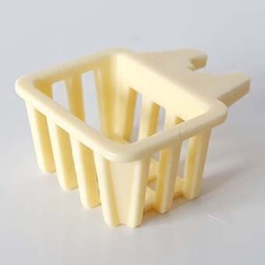 Fietsmand Creme L. Geel
