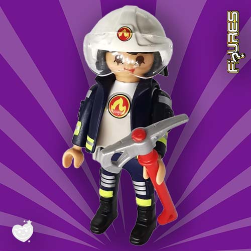 Playmobil Figures Serie 17 – Brandweervrouw