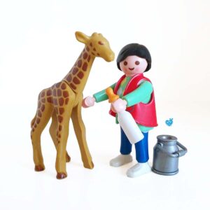 Playmobil 3253 Babygiraf met verzorgster