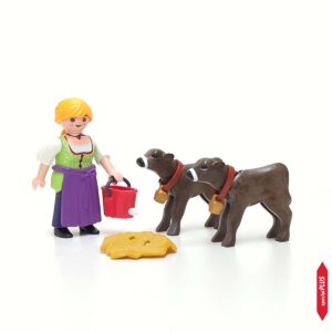 Playmobil 4778 Boerin met kalfjes