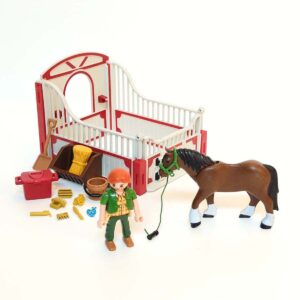 Playmobil 5108 Shire Met Paardenbox