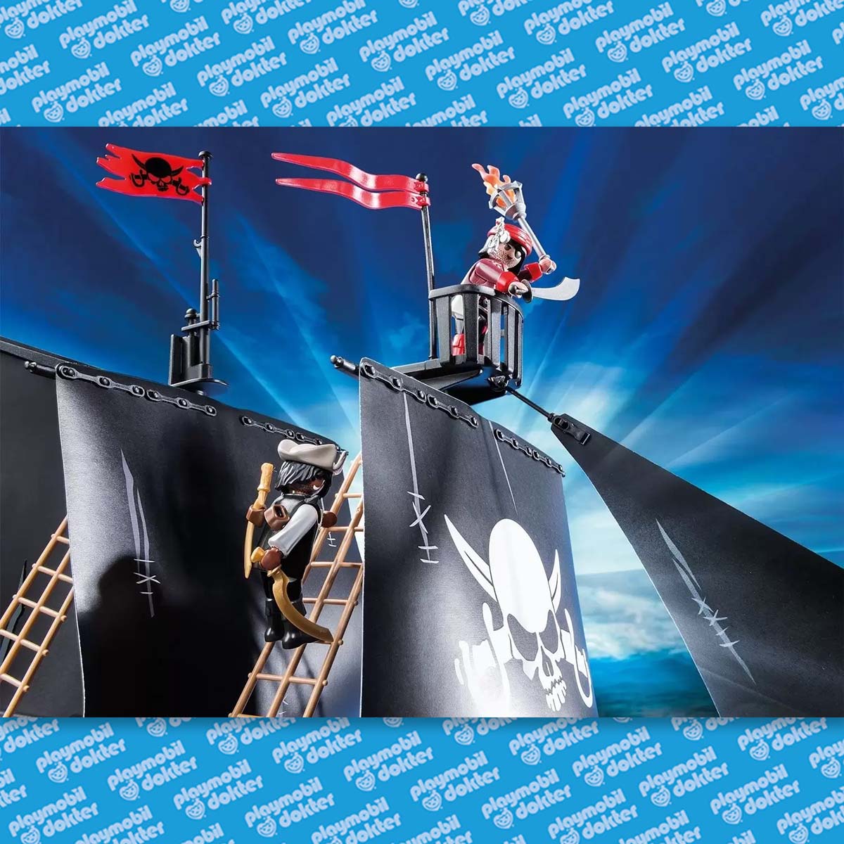 Playmobil 6678 Piraten aanvalsschip - Afbeelding 2