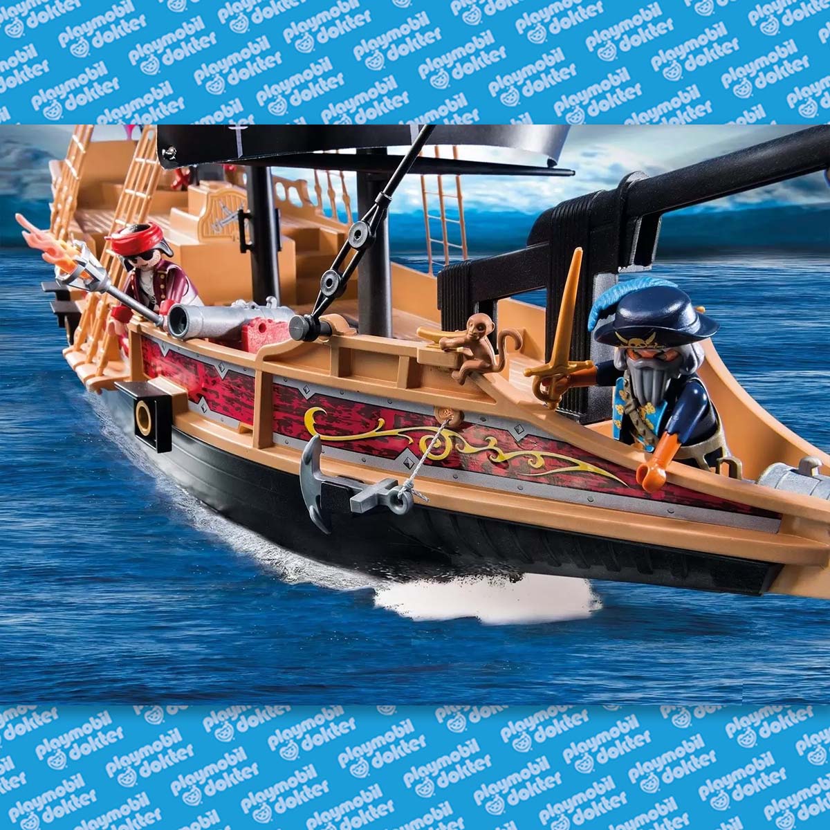 Playmobil 6678 Piraten aanvalsschip - Afbeelding 4